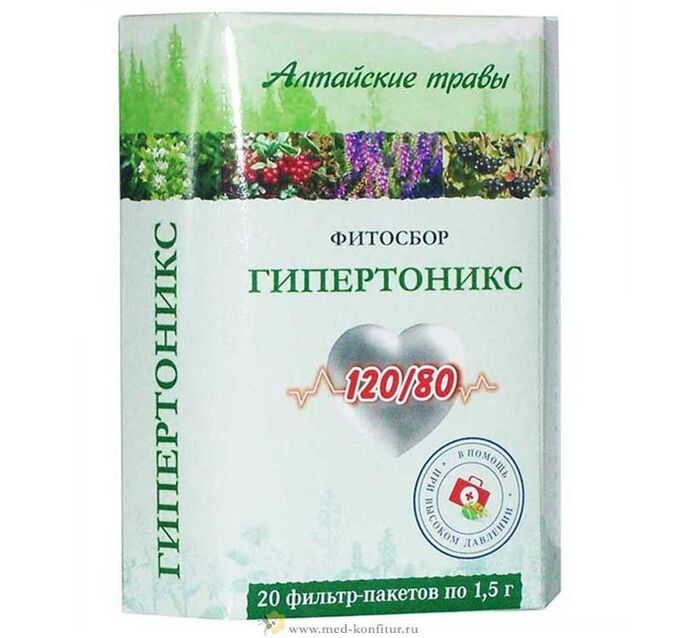 Фитосбор «Алтайские травы» Гипертоникс