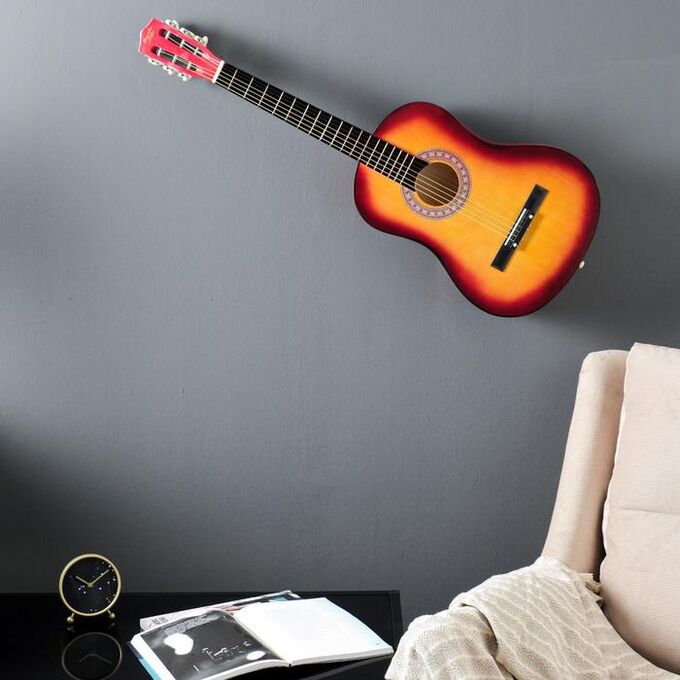 Дарим красиво Сувенирная гитара для интерьера, санберст