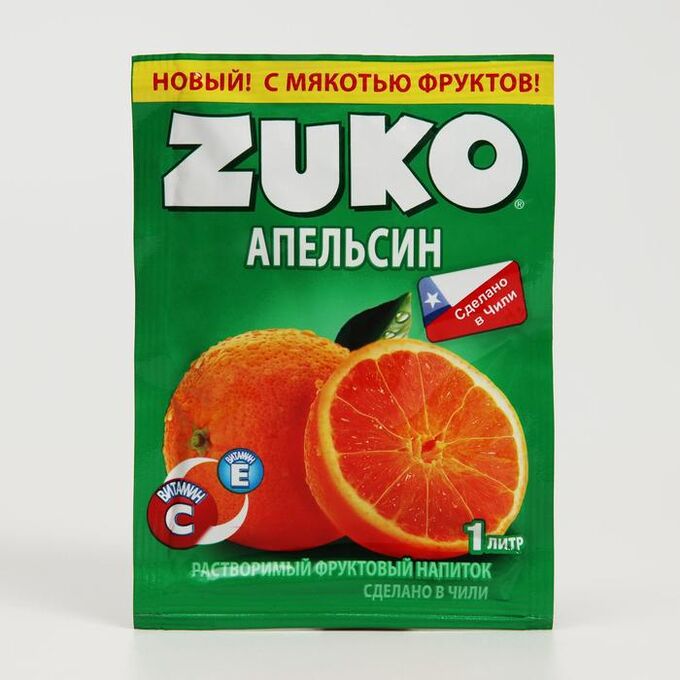Растворимый напиток ZUKO Апельсин, 25 г