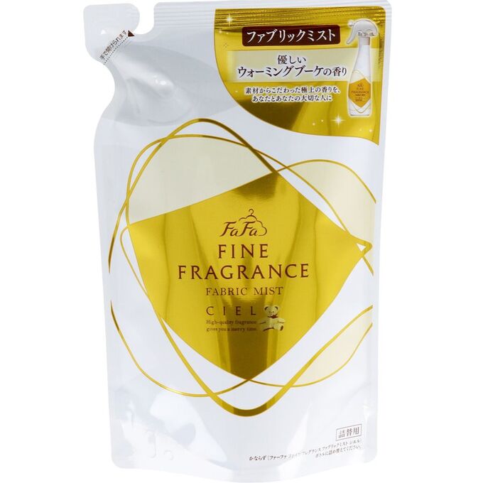 NS FaFa Кондиционер-спрей для тканей с прохладным ароматом белых цветов FaFa Fine Fragrance «Ciel» 270 мл (мягкая упаковка) 16