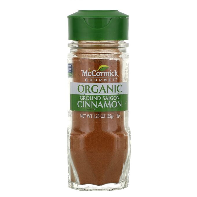 iherb McCormick Gourmet, Organic, Ground Saigon Cinnamon, 1.25 oz (35 g)