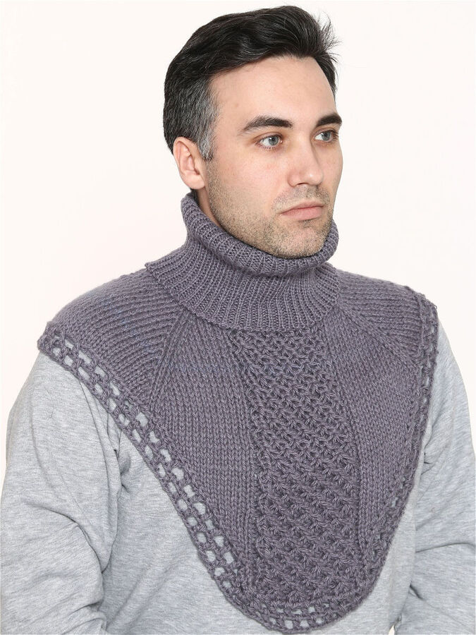 Манишка для мужчин. Как связать манишку для мужчин. Вязаная манишка для мужчин. Как связать манишку для мужчин. Манишка мужская.