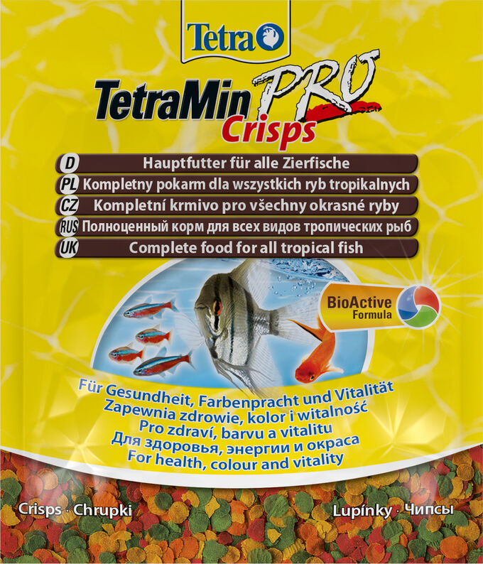 TetraMin Pro Crisps корм-чипсы для всех видов рыб 12 г (sachet)