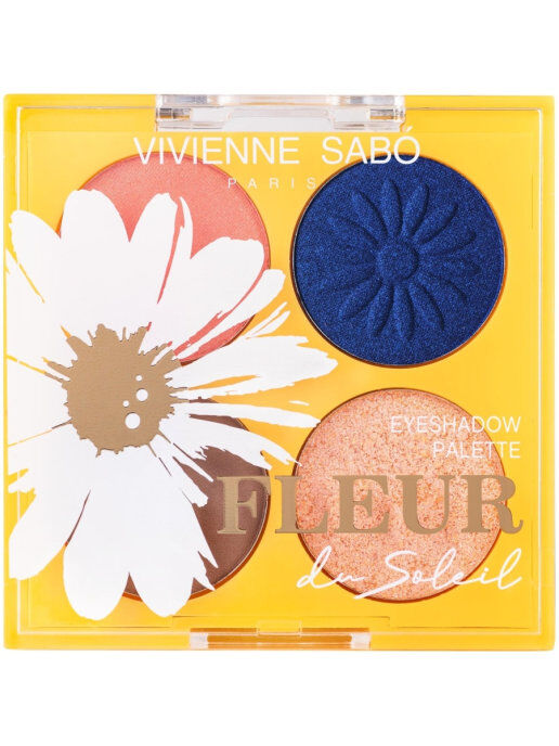 Vivienne Sabo VS Палетка теней 4-цветная &quot;Fleur du soleil&quot;