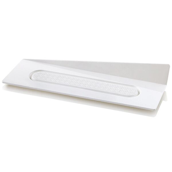 Поднос для подачи пластиковый прямоугольный белый 4х14 см, Silikomart, Италия