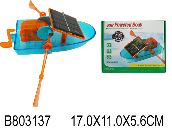 Нескучные игры М-Е53 Лодка на солнечной батарее арт.803137/DF666-7