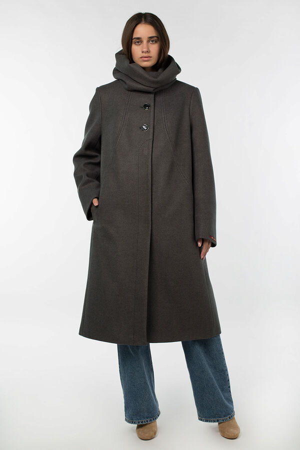 Империя пальто 02-3060 Пальто женское утепленное