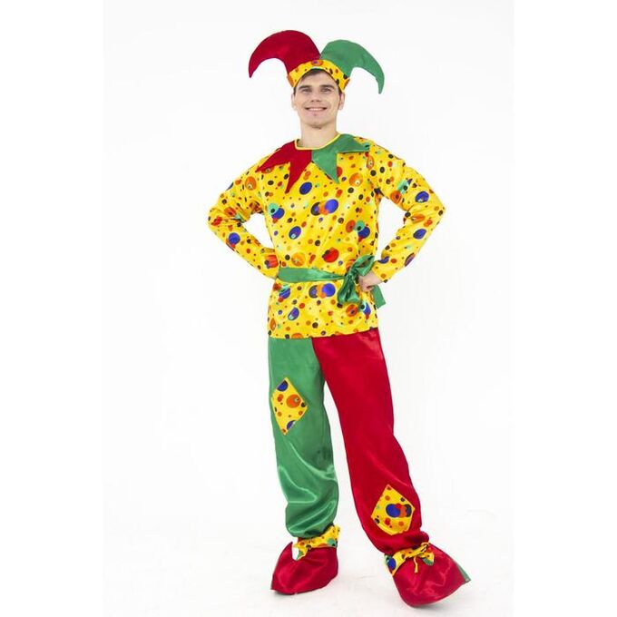 Batik Карнавальный костюм «Петрушка», текстиль, размер 46, рост 170 см