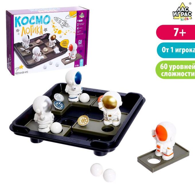 Лас Играс KIDS Настольная игра «Космо логика»