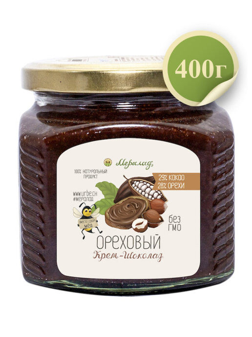 АлтайЭКОпродукт Крем-шоколад ореховый 400г.