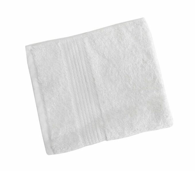 Ивановотекстиль Махровое гладкокрашенное полотенце 40*70 см 460 г/м2 (Белый)