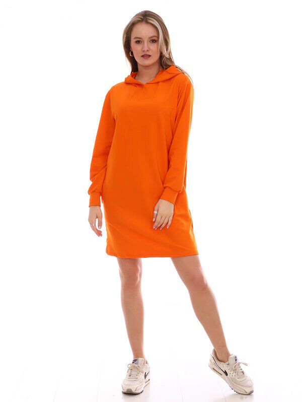 Батук Платье оранжевый