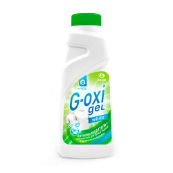 GRASS Пятновыводитель-отбеливатель G-Oxi для белых вещей с активным кислородом (флакон 500 мл), 1 шт.