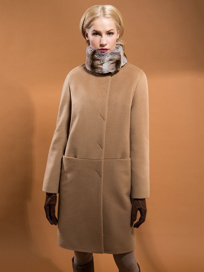 Пальто женское зимнее м. 1014023p60107 Пальтовая ткань