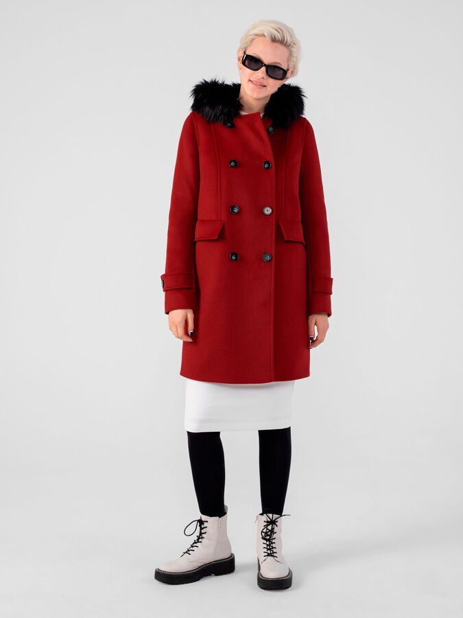 Пальто женское зимнее м. 1019250i80212 Пальтовая ткань