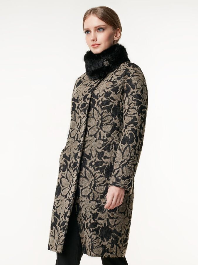 Пальто женское зимнее м. 1013193p60290 Пальтовая ткань