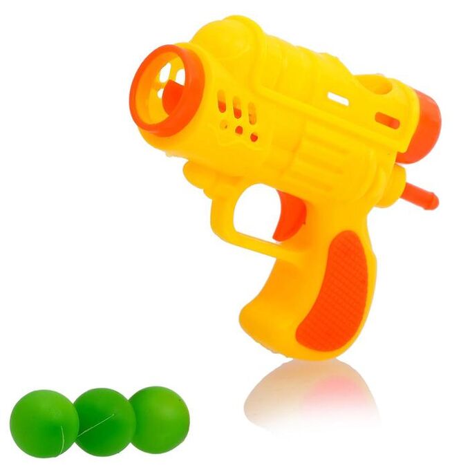 СИМА-ЛЕНД Пистолет «Бластер», стреляет шариками, цвета МИКС