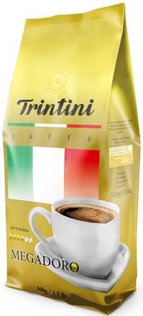 Trintini MegaDoro кофе в зернах, 500 гр