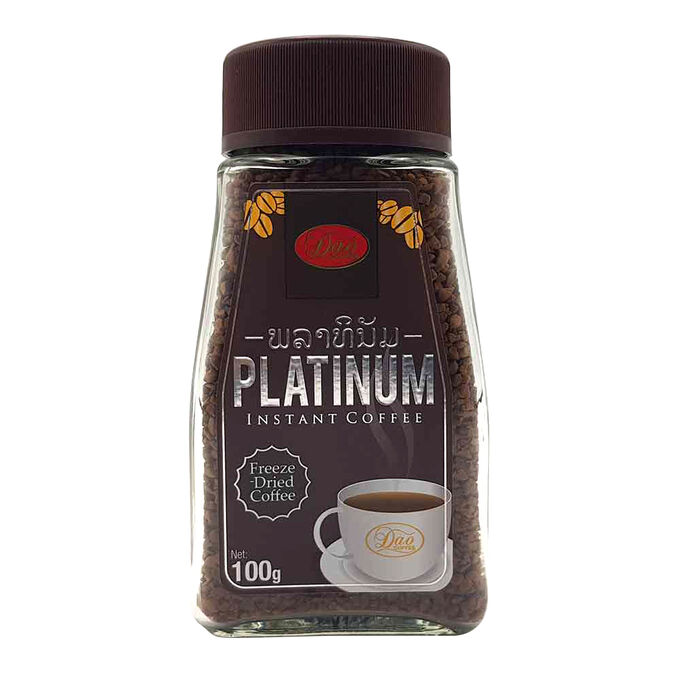 DAO COFFEE Кофе растворимый INSTANT COFFEE PLATINUM JAR 100G