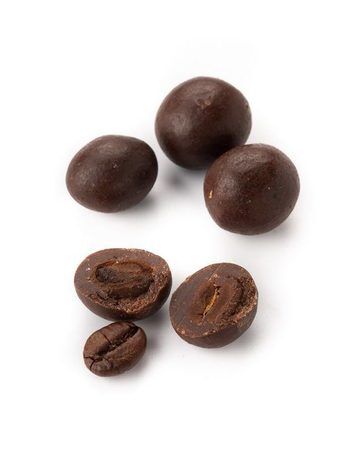 Драже Кофейные зерна в темной шоколадной глазури с корицей
