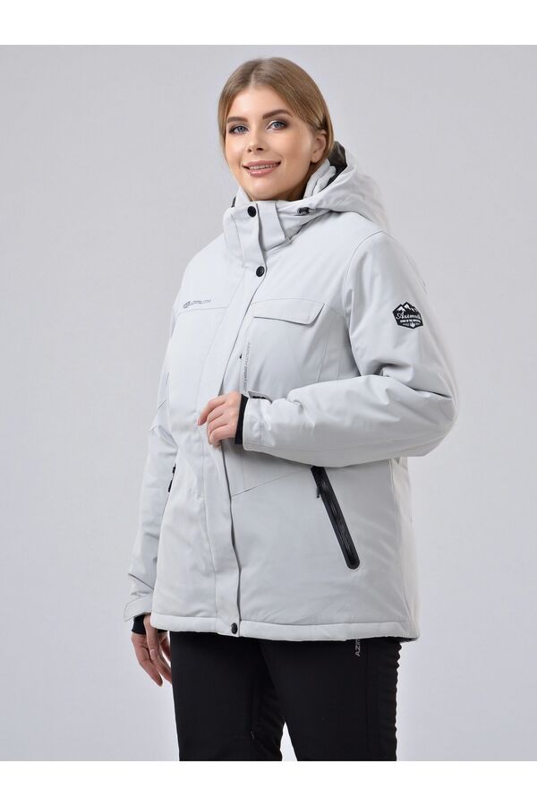 Женская куртка Azimuth В 21809_81 (БР) Серый