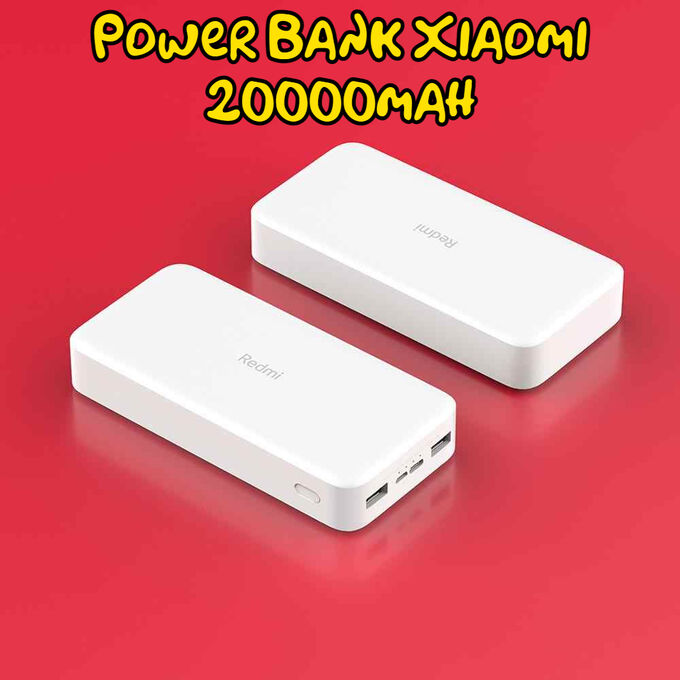 Внешний аккумулятор Power Bank Xiaomi Mi Redmi 20000mAh