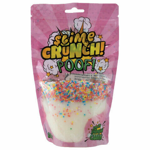 Слайм (лизун) &quot;Crunch Slime. Poof&quot;, с ароматом манго, 200 г, ВОЛШЕБНЫЙ МИР, S130-28