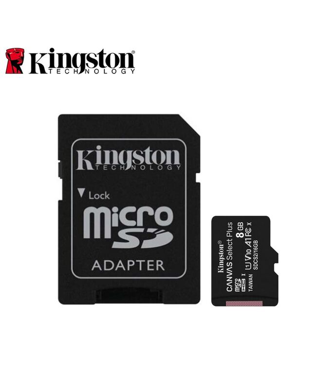 Карта памяти Canvas Select Plus microSD флешка 8GB