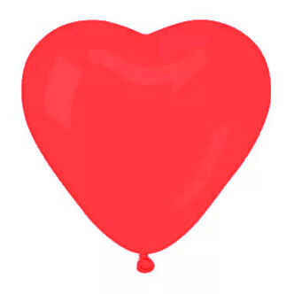 Воздушные шары "Сердце" красное в Ольге