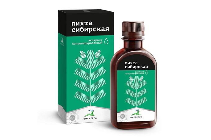 Вистерра Пихта сибирская, Густой экстракт 200 мл/200 г