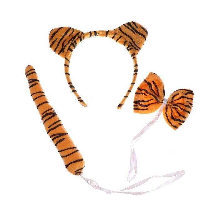 Карнавальный набор «Тигр», цвета МИКС