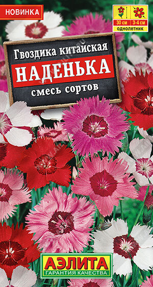 Агрофирма АЭЛИТА Гвоздика китайская Наденька, смесь сортов