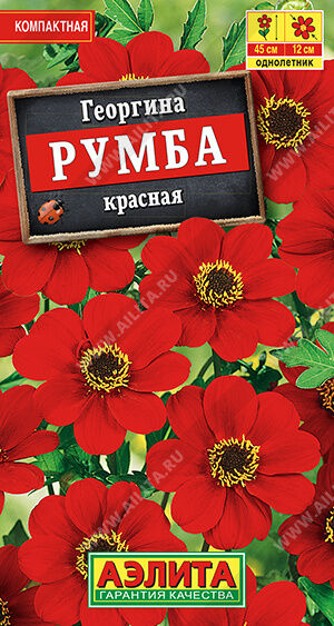 Агрофирма АЭЛИТА Георгина Румба красная
