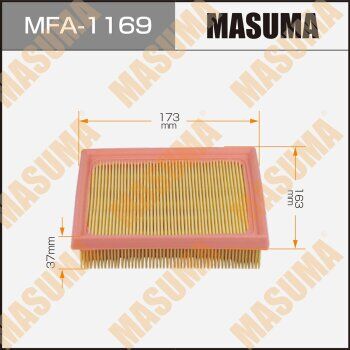 Воздушный фильтр A-1046 MASUMA (1/40)