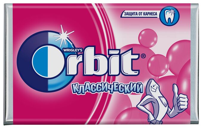 Жевательная резинка Orbit &quot;Детский&quot; Классический, без сахара, 20 пачек по 10,2 г