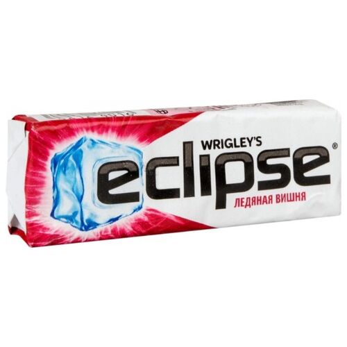 Mars Жевательная резинка Eclipse Ледяная вишня, без сахара, 30 пачек по 13,6 г