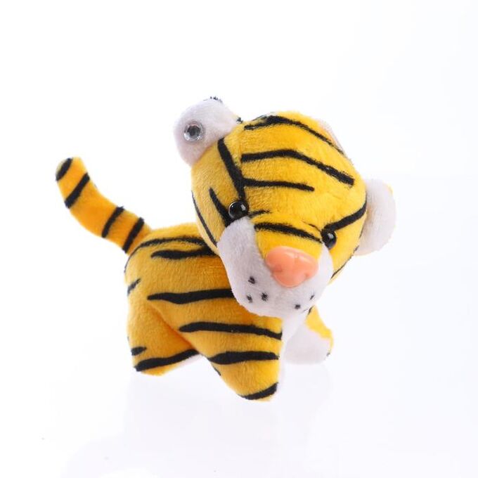 Мягкая игрушка «Тигрёнок» на присоске, цвет МИКС