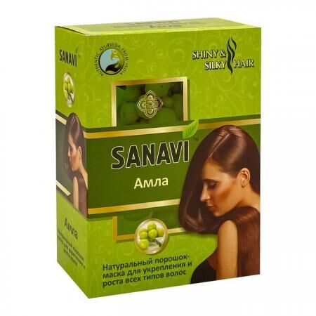 Sanavi Ayurveda Порошок для ухода за волосами &quot;Амла&quot; SANAVI 100г