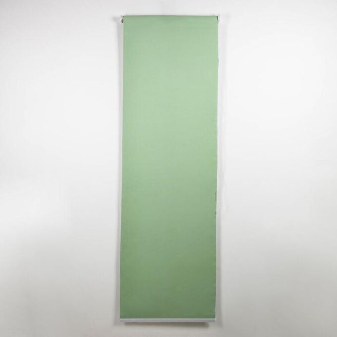 Штора рулонная «Нюд», блэкаут, 60?250 см, цвет зелёный