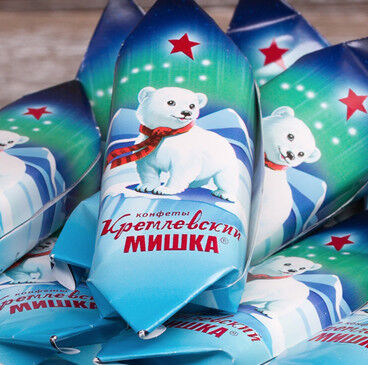 Кремлевский мишка конфеты