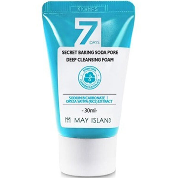 May Island 7 Days Secret Baking Soda Pore Deep Cleansing Foam Глубокоочищающая пенка, 30мл