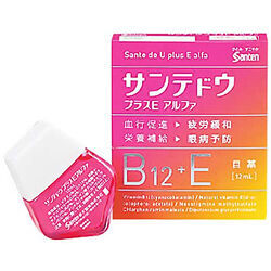 Santen Pharmaceutical Co., Ltd. Японские Капли для глаз Sante de U plus E alfa