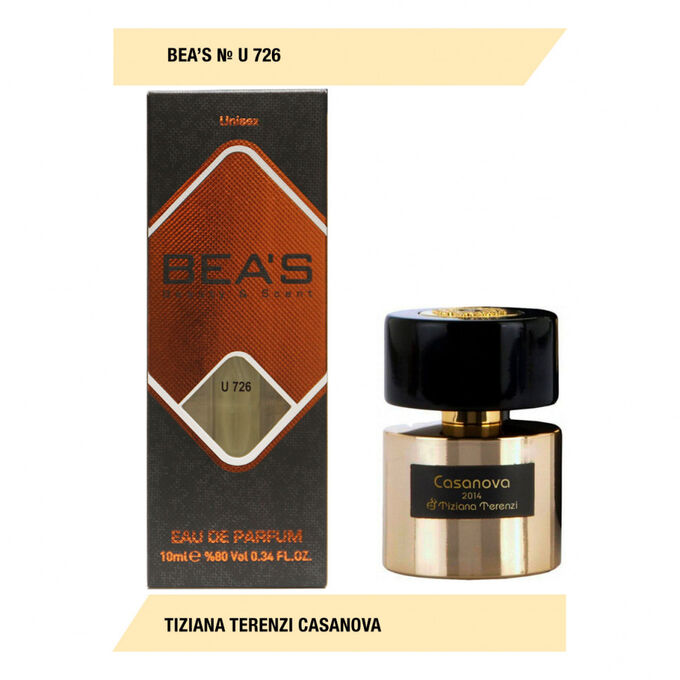 BEA`S Компактный парфюм Beas unisex U726 10 ml