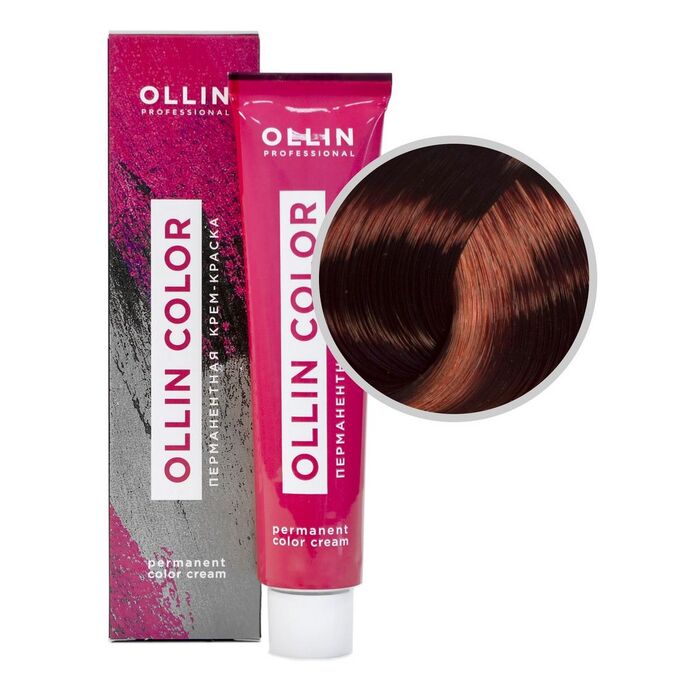 OLLIN Professional Ollin Перманентная крем-краска для волос Color 6/5, 60 мл