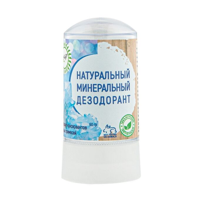 Nice Day Натуральный кристаллический дезодорант для тела «Чистый»