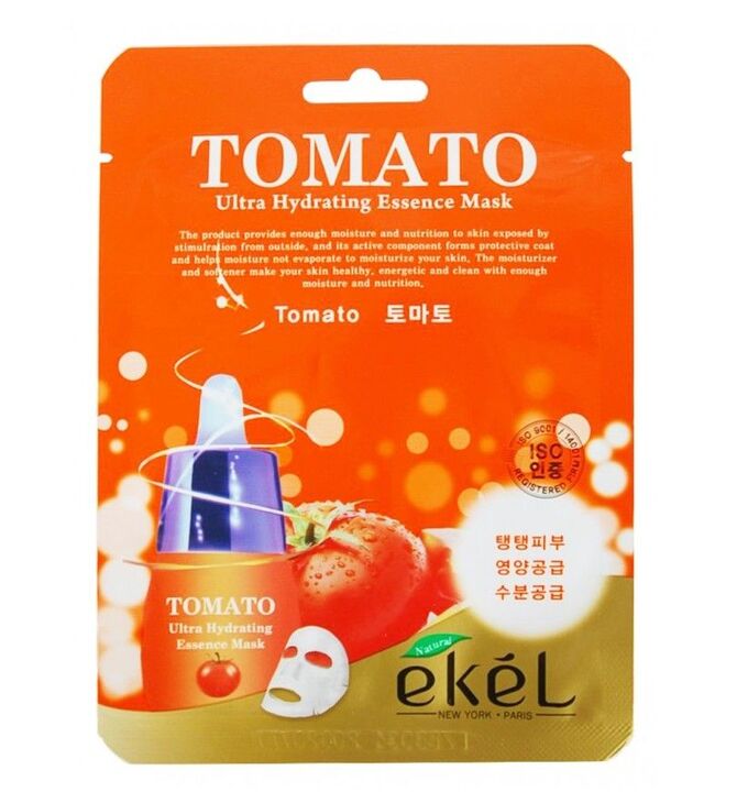 Ekel cosmetics Ekel Маска тканевая с экстрактом томата, 25 мл