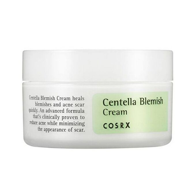 COSRX Крем для лица против акне и купероза Centella Blemish Cream, 30 мл