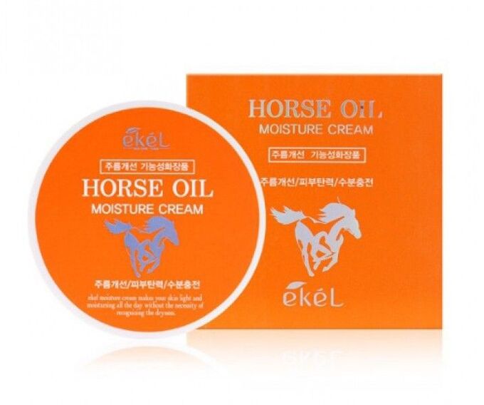 Ekel cosmetics Ekel Увлажняющий крем для лица с лошадиным жиром, 100 мл