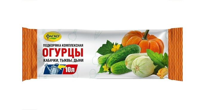 Удобрение Огурцы 10гр ФАСКО (1уп/30шт) для огурцов