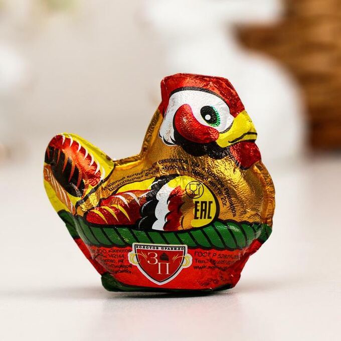 Шоколадные фигуры курочки